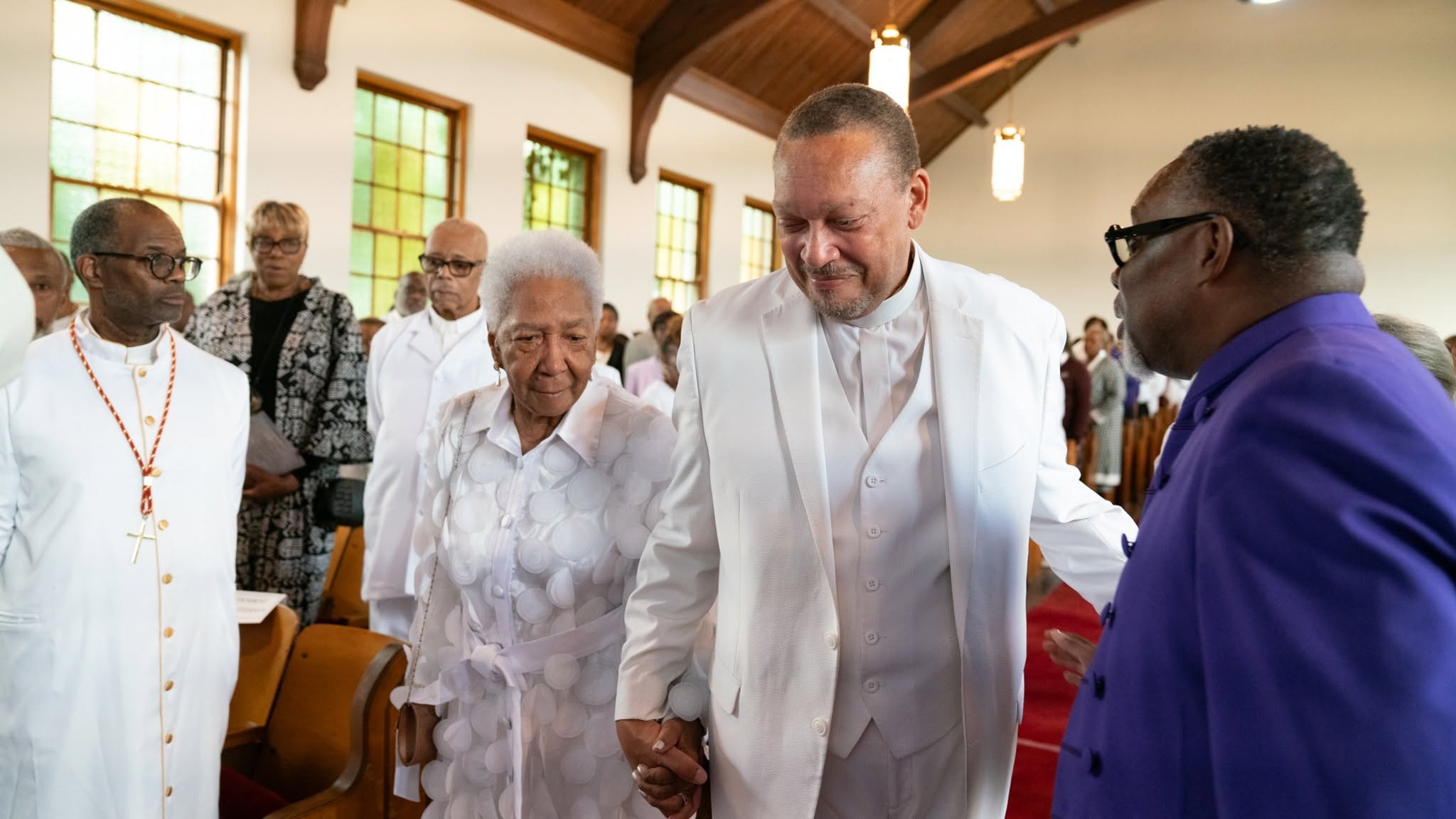 Walking hand in hand — generations united in faith